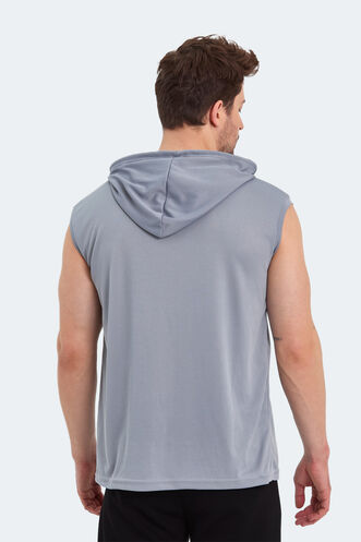 Slazenger RAG Men's T-Shirt Gray - Thumbnail