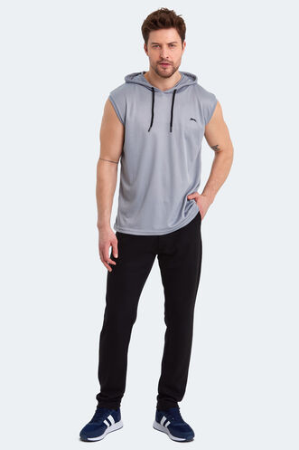 Slazenger RAG Men's T-Shirt Gray - Thumbnail