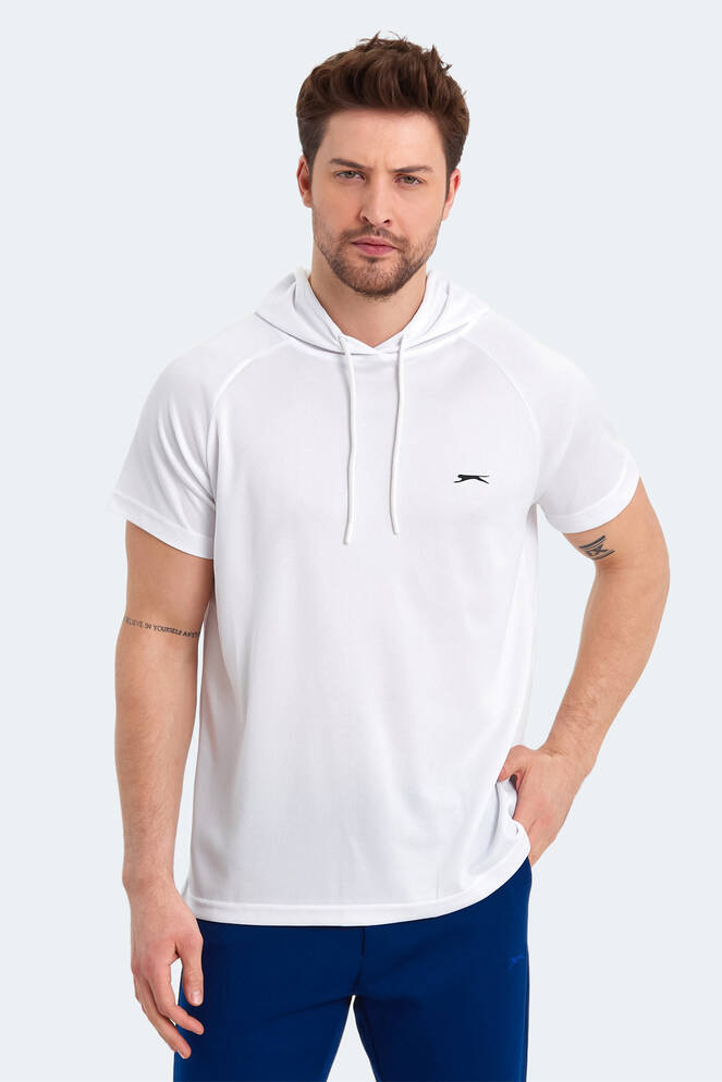 Slazenger RAGNA Men's Short Sleeve T-Shirt White