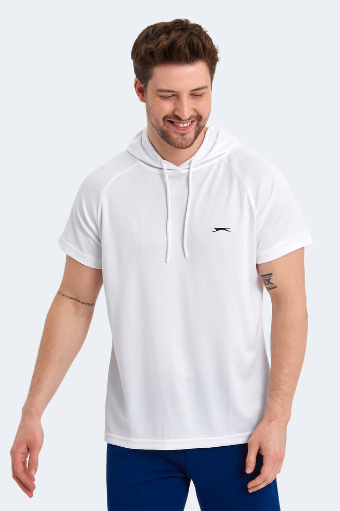 Slazenger RAGNA Men's Short Sleeve T-Shirt White