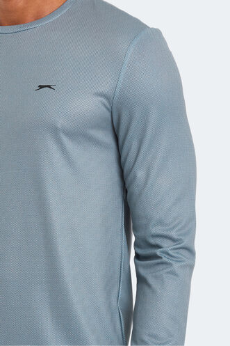 Slazenger RAHEL Erkek T-Shirt Gri - Thumbnail