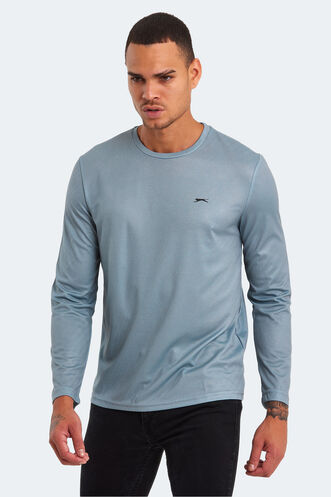 Slazenger RAHEL Erkek T-Shirt Gri - Thumbnail