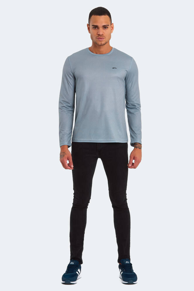 Slazenger RAHEL Erkek T-Shirt Gri