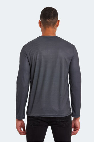 Slazenger RAHEL Erkek T-Shirt Siyah - Thumbnail