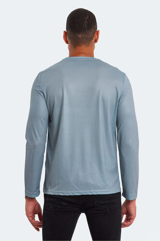 Slazenger RAHEL Men's T-Shirt Gray - Thumbnail