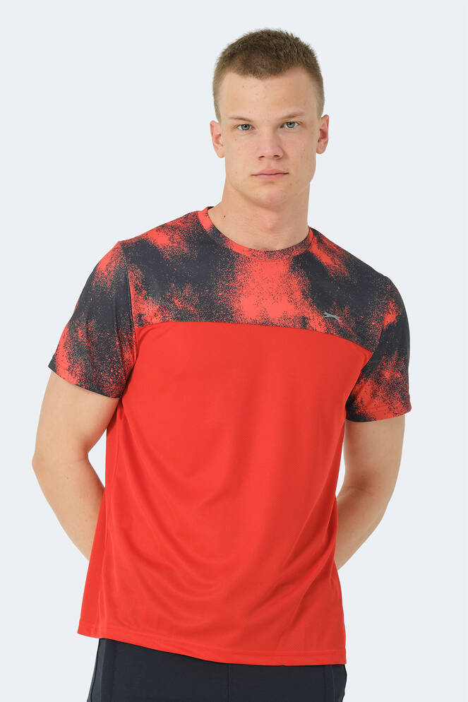 Slazenger RAINE IN Erkek Kırmızı Tişört
