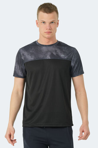 Slazenger RAINE Men's T-Shirt Black - Thumbnail