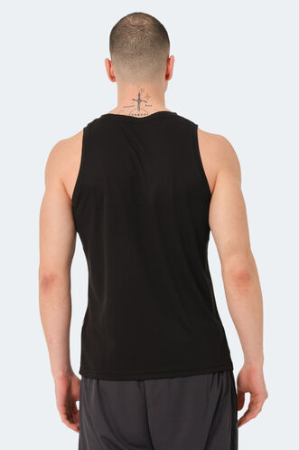 Slazenger RAIS Men's T-Shirt Black - Thumbnail
