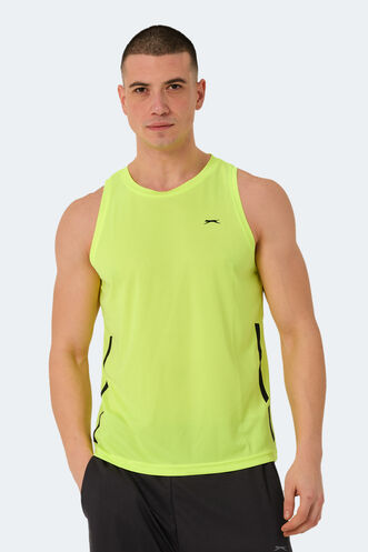 Slazenger RAIS Men's T-Shirt Neon Yellow - Thumbnail
