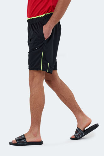 Slazenger RAJAB Men's Shorts Black - Thumbnail