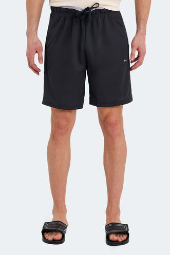Slazenger RAJAB Men's Shorts Dark Grey - Thumbnail