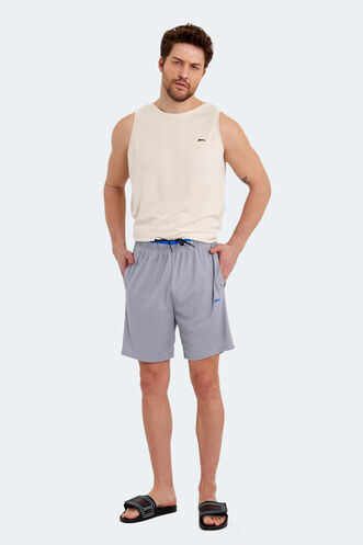 Slazenger RAJAB Men's Shorts Gray - Thumbnail