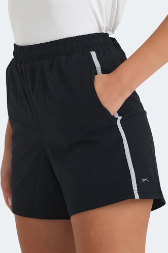 Slazenger RAJEEV Women's Shorts Black - Thumbnail