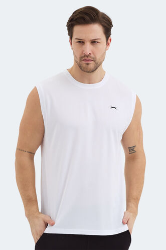 Slazenger - Slazenger RAJYA Erkek Tişört Beyaz