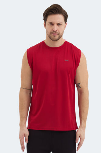 Slazenger - Slazenger RAJYA Erkek Tişört Kırmızı