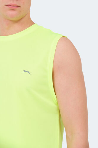 Slazenger RAJYA Erkek Tişört Neon Sarı - Thumbnail