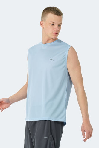 Slazenger RAJYA Men's T-Shirt Blue - Thumbnail