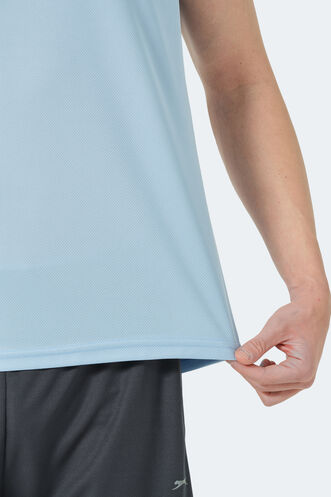 Slazenger RAJYA Men's T-Shirt Blue - Thumbnail