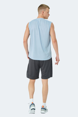 Slazenger RAJYA Men's T-Shirt Blue - Thumbnail