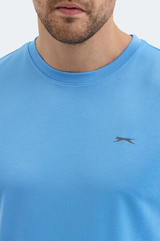 Slazenger RAJYA Men's T-Shirt Blue - Thumbnail