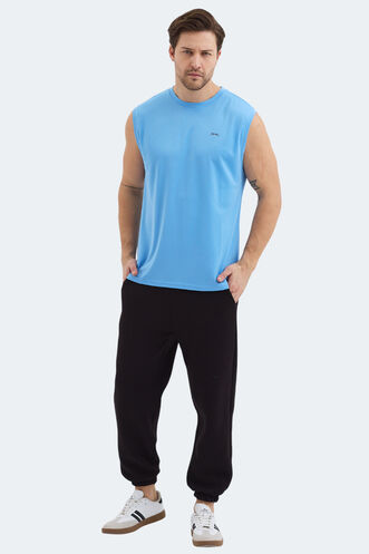 Slazenger RAJYA Men's T-Shirt Blue - Thumbnail