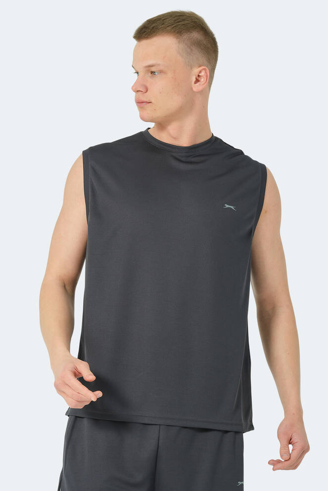 Slazenger RAJYA Men's T-Shirt Dark Grey