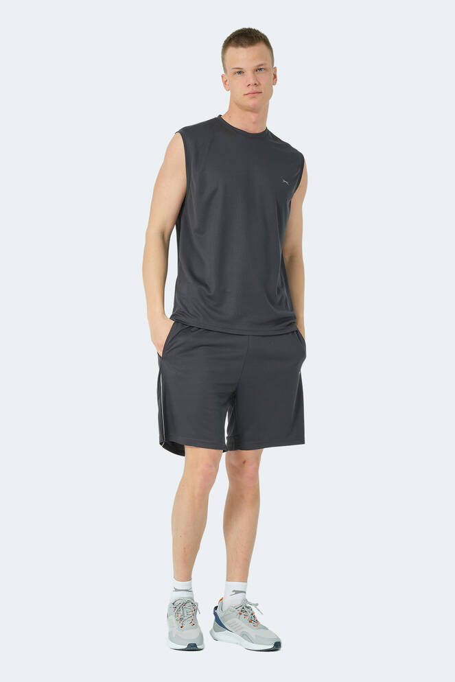 Slazenger RAJYA Men's T-Shirt Dark Grey