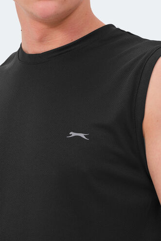 Slazenger RAJYA Men's T-Shirt Black - Thumbnail