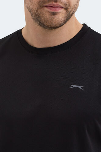 Slazenger RAJYA Men's T-Shirt Black - Thumbnail