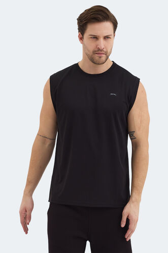 Slazenger RAJYA Men's T-Shirt Black - Thumbnail