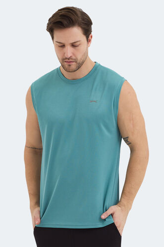 Slazenger RAJYA Men's T-Shirt Mint - Thumbnail