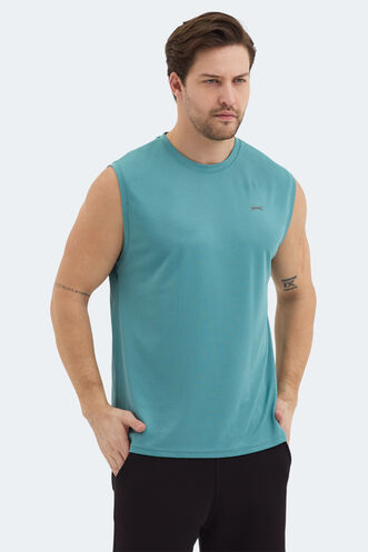 Slazenger RAJYA Men's T-Shirt Mint - Thumbnail