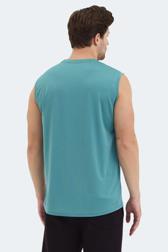 Slazenger RAJYA Men's T-Shirt Mint - Thumbnail