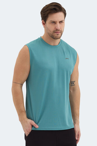 Slazenger RAJYA Men's T-Shirt Mint - Thumbnail
