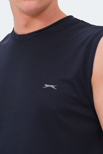 Slazenger RAJYA Men's T-Shirt Navy - Thumbnail