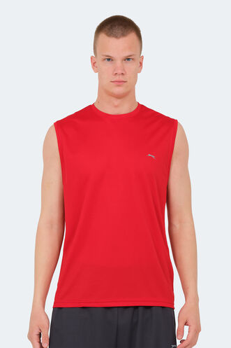 Slazenger RAJYA Men's T-Shirt Red - Thumbnail