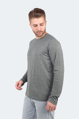 Slazenger RANALD Erkek Uzun Kollu T-Shirt Haki - Thumbnail