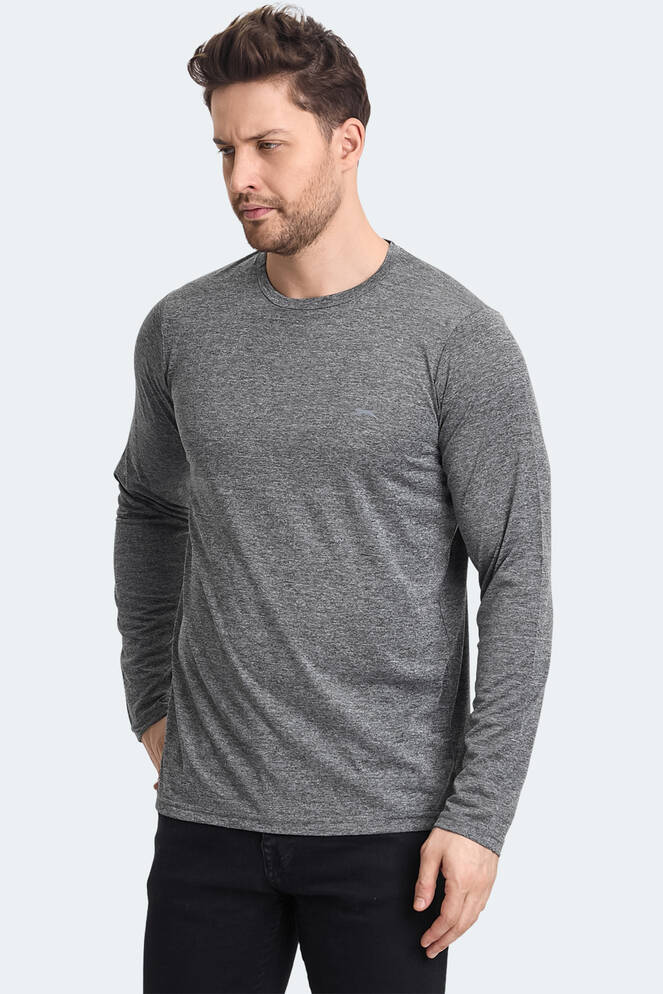 Slazenger RANALD Erkek Uzun Kollu T-Shirt Haki