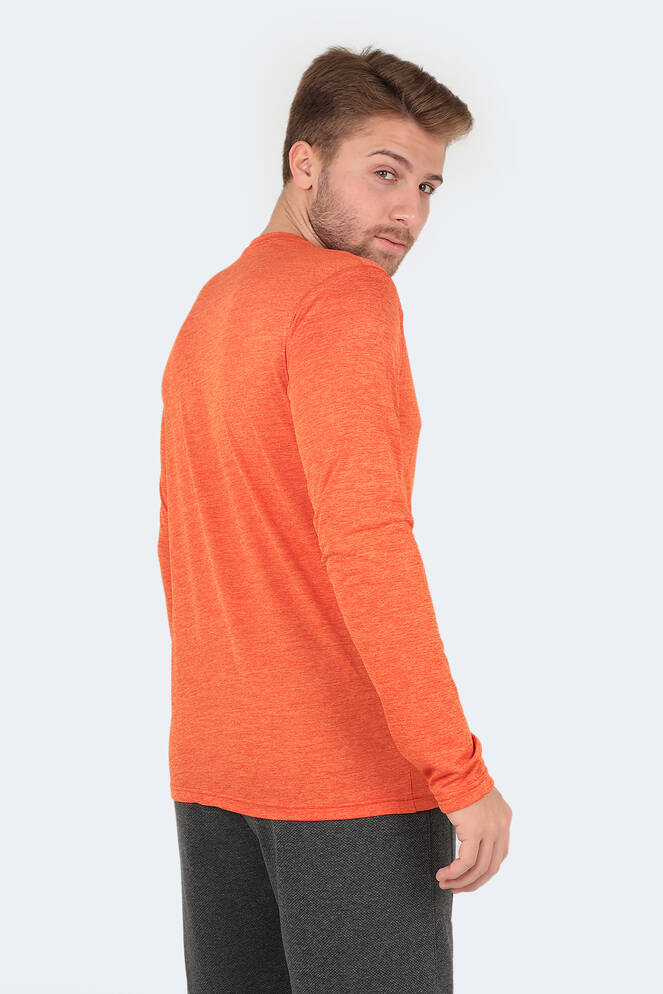 Slazenger RANALD Erkek Uzun Kollu T-Shirt Turuncu