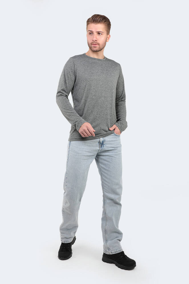 Slazenger RANALD Men's Long Sleeve T-Shirt Khaki