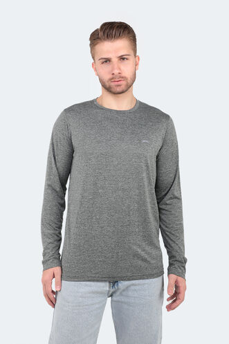 Slazenger RANALD Men's Long Sleeve T-Shirt Khaki - Thumbnail