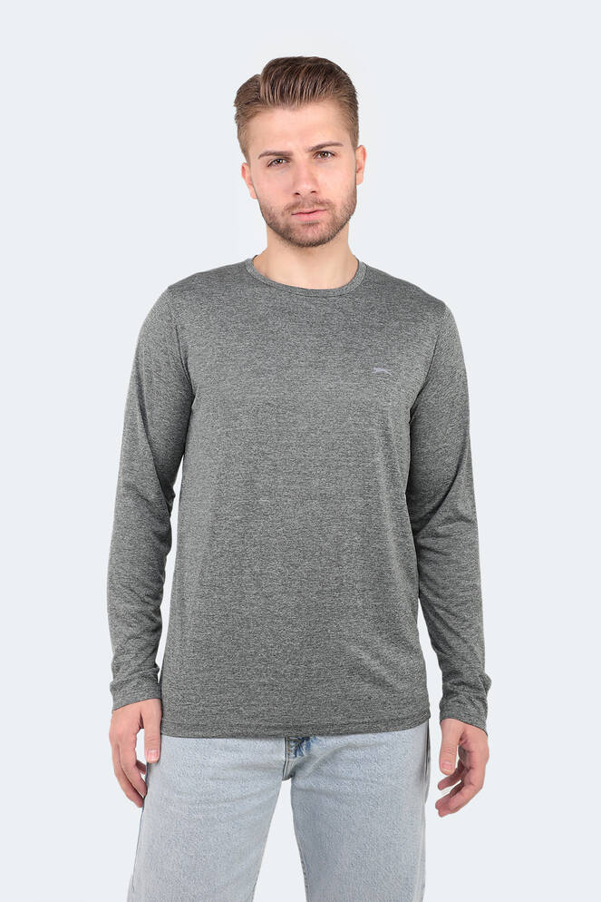 Slazenger RANALD Men's Long Sleeve T-Shirt Khaki