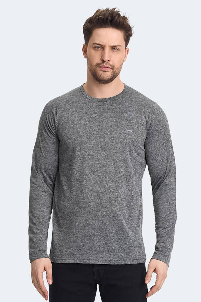 Slazenger RANALD Men's Long Sleeve T-Shirt Khaki