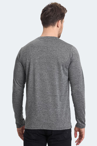 Slazenger RANALD Men's Long Sleeve T-Shirt Khaki - Thumbnail