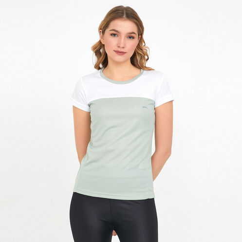 Slazenger - Slazenger RANDERS Women's Short Sleeve T-Shirt Mint