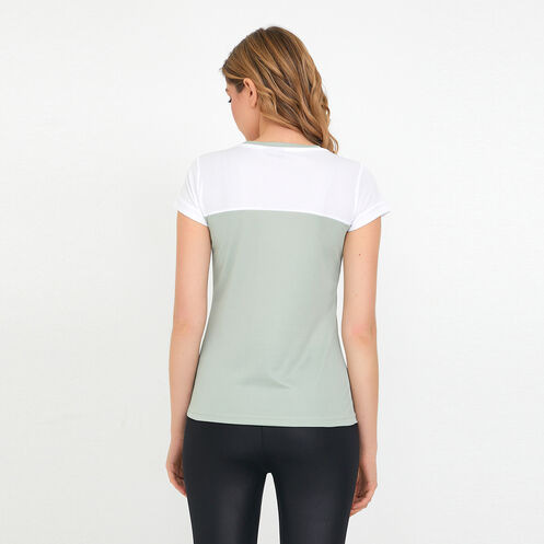 Slazenger RANDERS Women's Short Sleeve T-Shirt Mint - Thumbnail