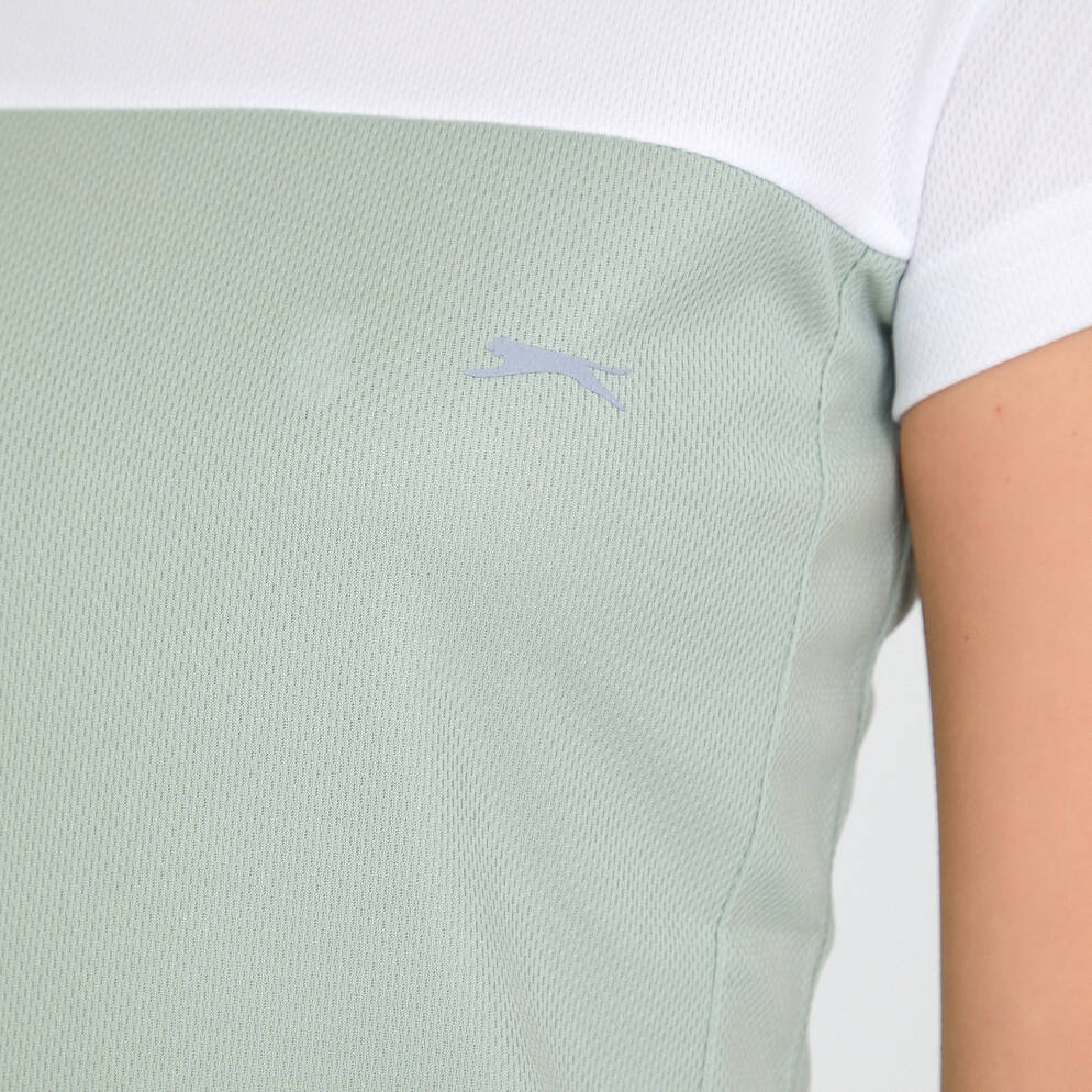 Slazenger RANDERS Women's Short Sleeve T-Shirt Mint