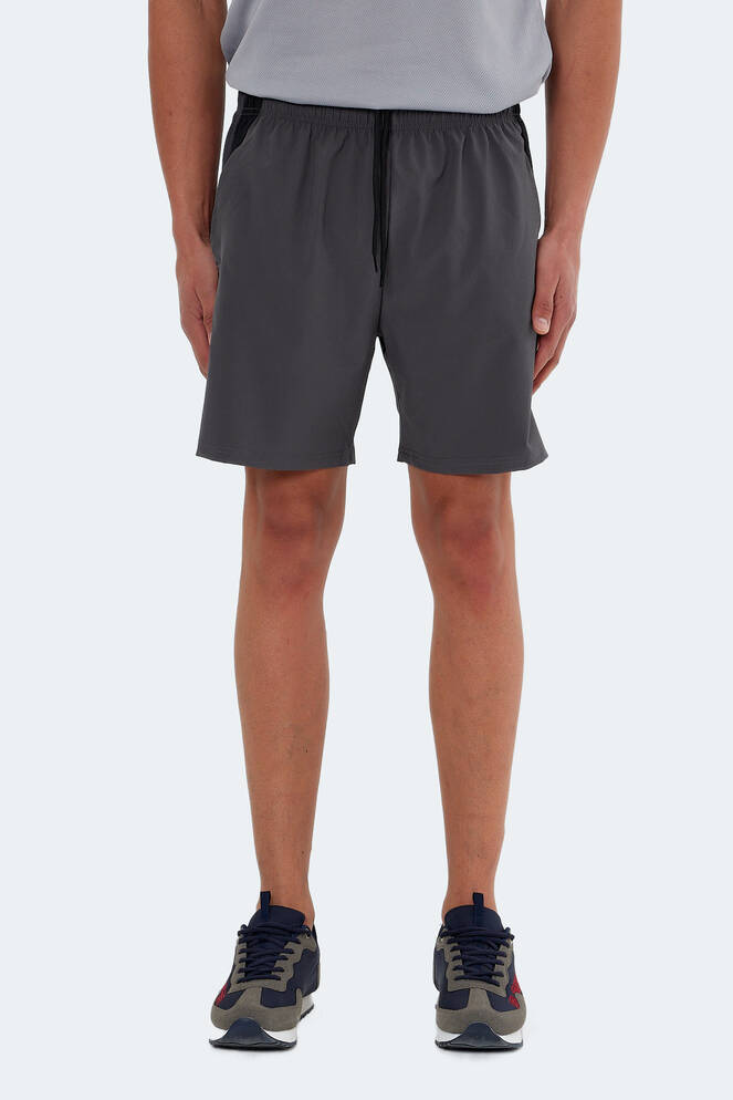 Slazenger RANDI Erkek Cepli Fıtness Koyu Gri Şort
