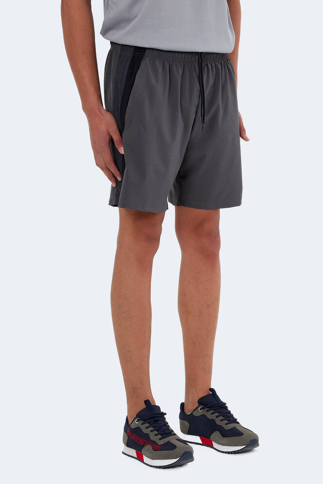 Slazenger RANDI Erkek Cepli Fıtness Koyu Gri Şort