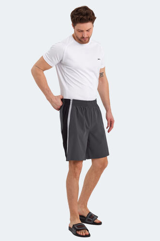 Slazenger RANDY Erkek Şort Koyu Gri - Thumbnail